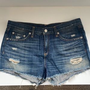 Rag and bone denim shorts